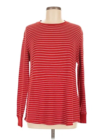 Pre-owned Stars Above Long Sleeve T-shirt In Red