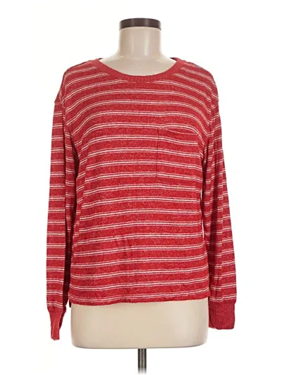 Pre-owned Stars Above Long Sleeve T-shirt In Red