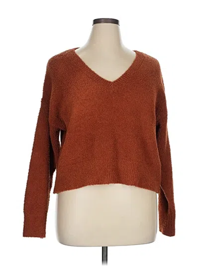 Pre-owned Stars Above Pullover Sweater In Brown