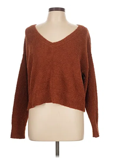 Pre-owned Stars Above Pullover Sweater In Brown