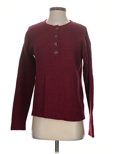 Pre-owned Stars Above Pullover Sweater In Burgundy