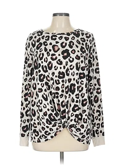 Pre-owned Stars Above Pullover Sweater In White