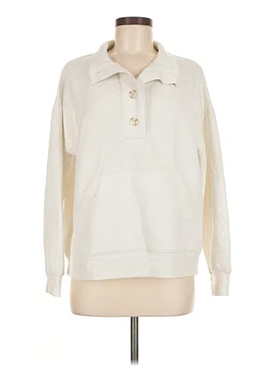 Pre-owned Stars Above Pullover Sweater In White