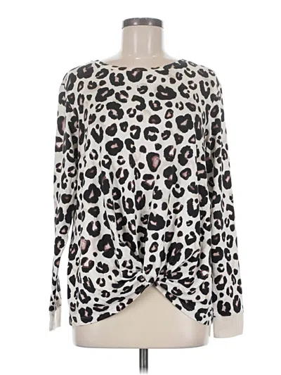Pre-owned Stars Above Pullover Sweater In White