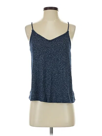 Pre-owned Stars Above Sleeveless Top Blue Halter Neckline Tops