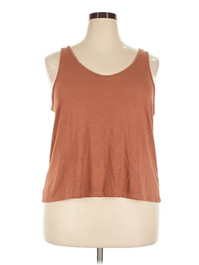 Pre-owned Stars Above Sleeveless T-shirt In Brown