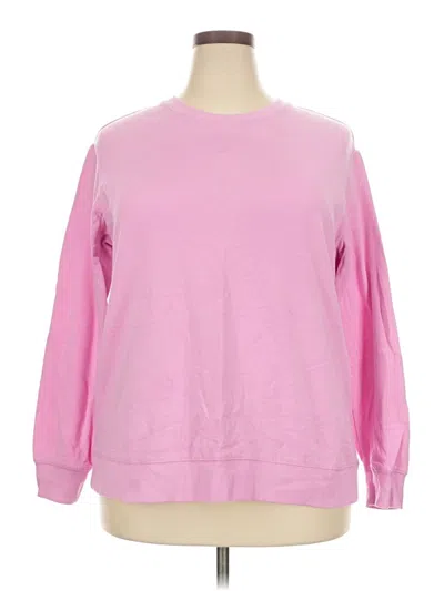 Pre-owned Stars Above Sweatshirt In Pink