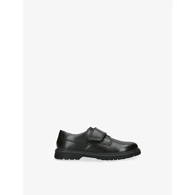 Start Rite Black Kids' Glint Leather Shoes Eur 37.5 /4.5 Uk