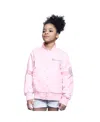 Starter Youth  Light Pink Golden State Warriors Arena Full-snap Varsity Jacket In Pink