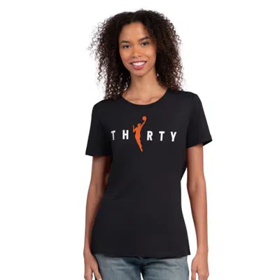 Starter Black Golden State Valkyries Wnba 30th Anniversary Scoop Neck T-shirt