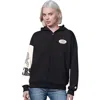 Starter Black San Francisco 49ers 4th Down Full-zip Hoodie In Black