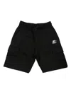 Starter Cargo Shorts In Black