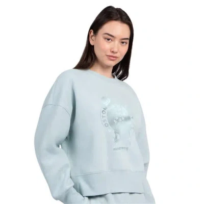 Starter Cream Boston Celtics Pastel Boxy Sweatshirt In Blue