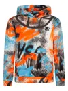Starter Graffiti-print Hoodie In Animal Print