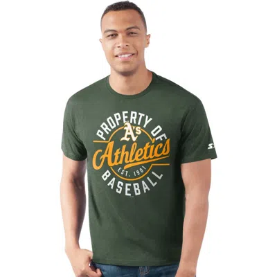 Starter Green Athletics Prime Time Property Of T-shirt