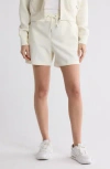 Starter Jacquard Sweat Shorts In Egret