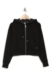 Starter Jacquard Zip Hoodie In Black
