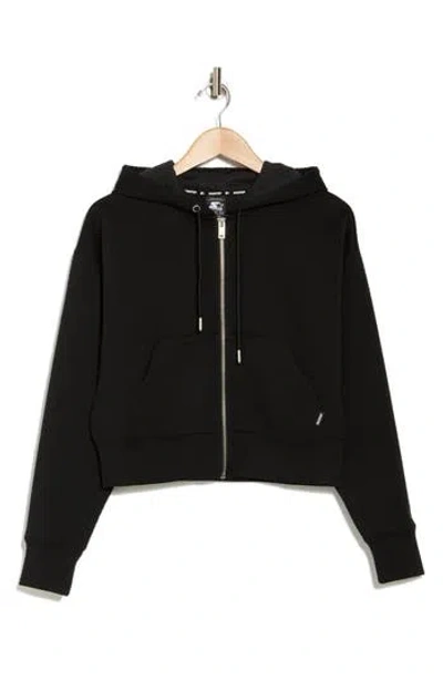 Starter Jacquard Zip Hoodie In Black