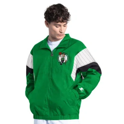 Starter Kelly Green Boston Celtics Yard Line Full-zip Jacket