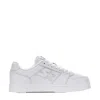 Starter Mens Lfs 1 Genuine Leather Casual Lace Up Sneaker Shoe In White