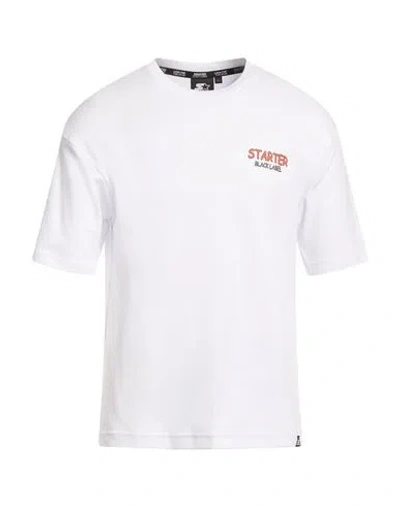 Starter Man T-shirt White Size Xs Cotton
