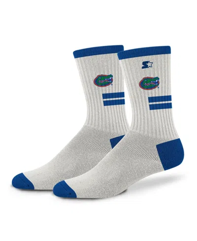 Starter Men's And Women's Cream Florida Gators Premiere Cushioned Crew Socks