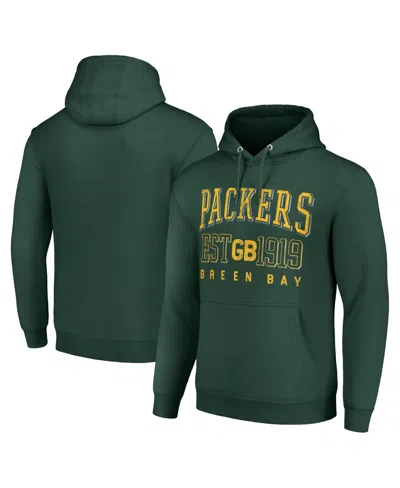 Starter Men's And Women's Green Bay Packers Throwback Logo Pullover Hoodie