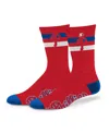 Starter Men's And Women's Philadelphia Phillies Team Color 2-stripe Crew Socks In Red
