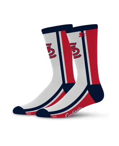 Starter Men's And Women's St. Louis Cardinals Shout Crew Socks In White