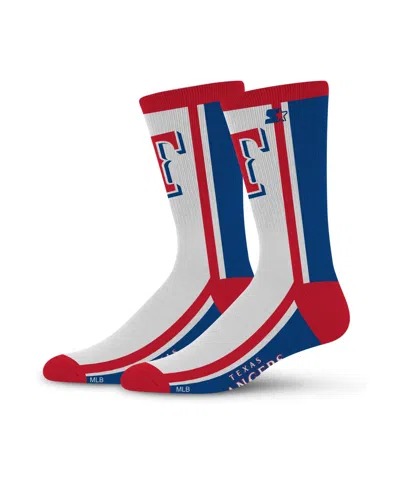 Starter Men's And Women's Texas Rangers Shout Crew Socks In White