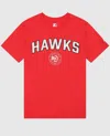 Starter Men's Atlanta Hawks Retro Short Sleeve Shirt In Red In Red