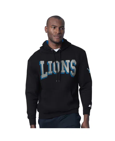 Starter Men's Black Green Bay Packers Thursday Night Gridiron Hoodie