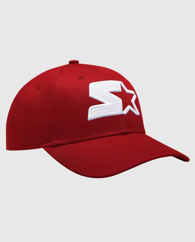 Starter Men's Breeze Snapback Hat In Red