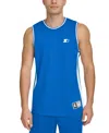 STARTER MEN'S CLASSIC-FIT TIPPED MESH BASKETBALL TANK