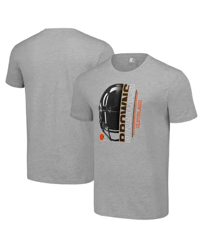 Starter Men's Cleveland Browns Crewneck Classic-fit T-shirt In Gray