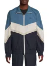 Starter Men's Colorblock Jacket In Dark Sapphire Multi