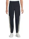 Starter Men's Colorblock Joggers In Dark Sapphire