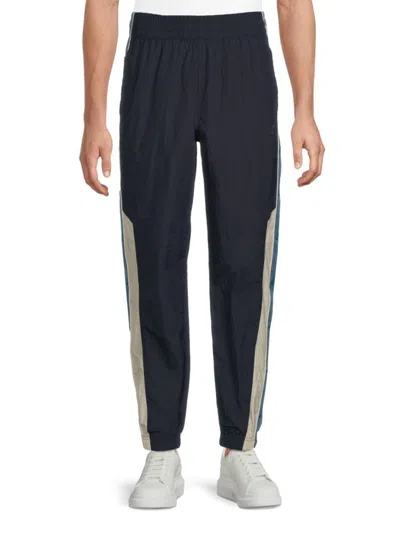 Starter Men's Colorblock Joggers In Dark Sapphire