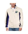 Starter Men's Cream Tampa Bay Rays Rebound Cooperstown Collection Full-zip Track Jacket In Cream