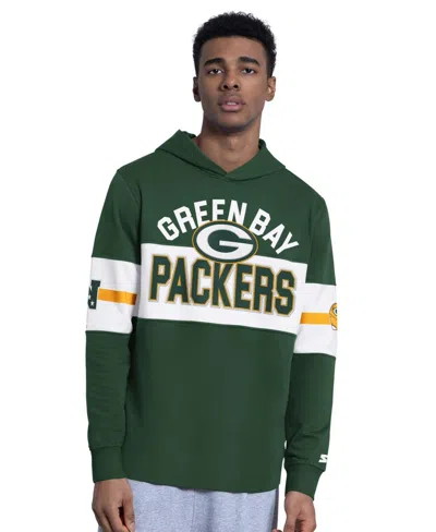 Starter Men's Green Green Bay Packers Fullback Jersey Hoodie