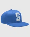 Starter Men's Horizon Flat Brim Snapback In Royal Blue In Blue