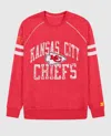 Starter Men's Kansas City Chiefs Crew Neck Sweatshirt In Red In Red