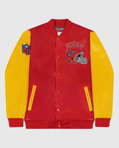 Starter Men's Kansas City Chiefs Varsity Jacket In Red