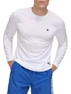 Starter Men's Logo Long Sleeve Rash Guard In White