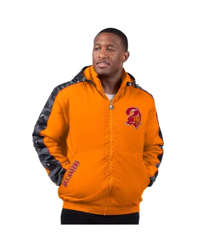 Starter Men's Orange Tampa Bay Buccaneers Thursday Night Gridiron Full-zip Hoodie Jacket