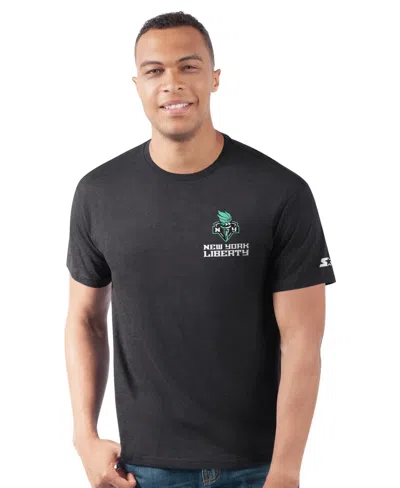 Starter Men's Prime Time New York Liberty 30th Anniversary T-shirt In Black