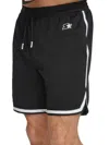 Starter Men's Regular Fit Drawstring Mesh Shorts In Black