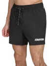 Starter Men's Regular Fit Drawstring Shorts In Black