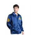 Starter Men's Royal Seattle Mariners Cooperstown Collection Point Man Full-snap Coaches Jacket In Blue