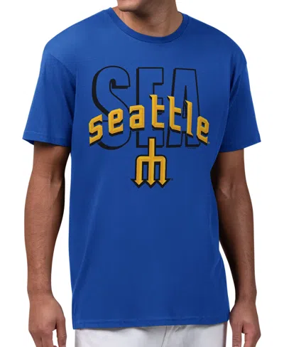 Starter Men's Seattle Mariners City Connect Ring-spun Cotton T-shirt In Blue